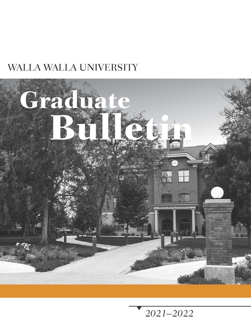 Graduate Bulletin cover