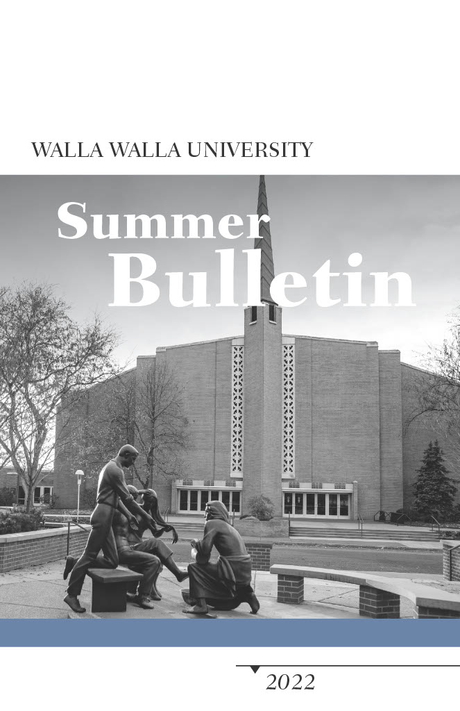 2022 Summer Bulletin cover